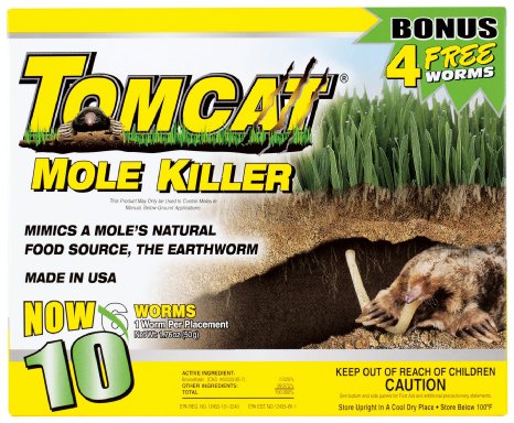 Tomcat Mole Killer 10-Pack