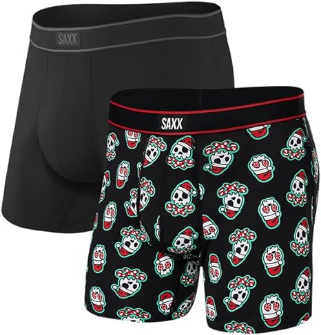 Saxx Men's Underwear - Daytripper Boxer Briefs with Built-in Pouch Support – Pack of 2
