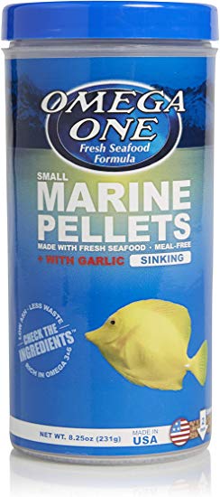 Omega One Garlic Marine Pellets, Sinking, 2mm Small