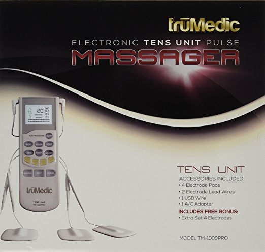 truMedic TM-1000PRO Deluxe Tens Unit for Pain Relief