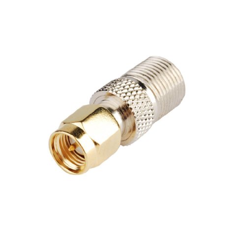 DHT Electronics RF coaxial coax adapter SMA male to F female