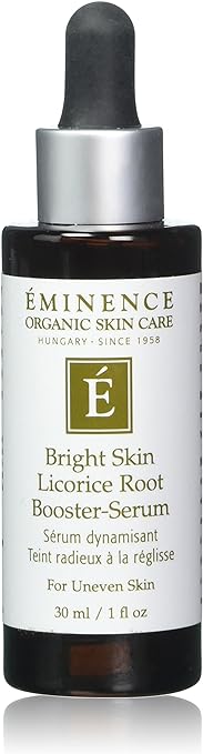 Eminence Organic Skincare Bright Skin Licorice Root Booster Serum, 1 Ounce