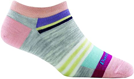 Darn Tough Modern Stripe No Show Light Socks - Women's