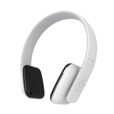 Leme Wireless Bluetooth Headphone EB20A bluetooth 40 over the ear headset with microphone work with iPhone iPad Samsung Galaxy Note and Android smart phone tabletWhite