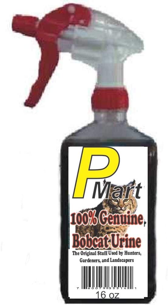 The Pee Mart - Bobcat Urine P-Wick Combo 16 fl oz E-Z Trigger Spray