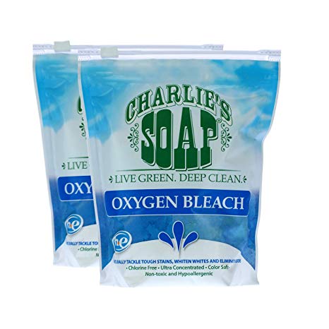 Charlie's Soap - Non-Chlorine Oxygen Bleach - 2.64 lb (2-Pack)