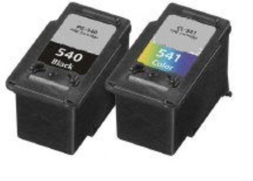 PG-540 & CL-541 Compatible Black and Colour Ink Cartridge Pack for Canon Printers