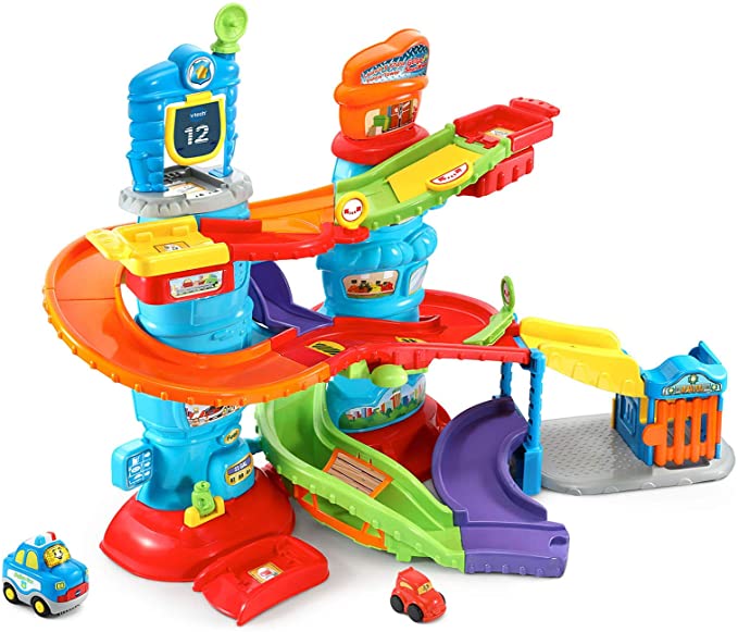 VTech Go! Go! Smart Wheels Launch and Chase Police Tower (Frustration Free Packaging)