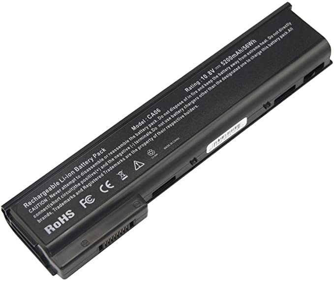 Futurebatt Laptop Notebook Battery for HP ProBook 640 645 650 655 G0 G1 Series, P/N: CA06 CA06XL HSTNN-DB4Y HSTNN-LB4Z HSTNN-LB4X HSTNN-LB4Y HSTNN-LP4Z, 5200mAh/10.8V/6-Cells