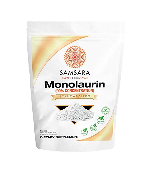 Monolaurin Powder (2oz) - 100% Coconut Derived