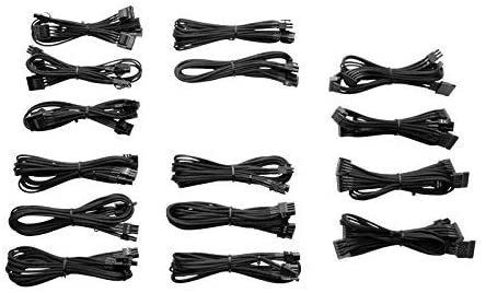 Corsair CP-8920045 Standard Power Cable Kit, Black