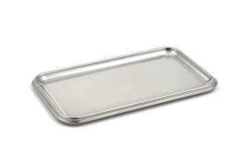 Brilliant Stainless Steel Small Rectangle Tray - Quality StainlessLUX Serveware for Your Home