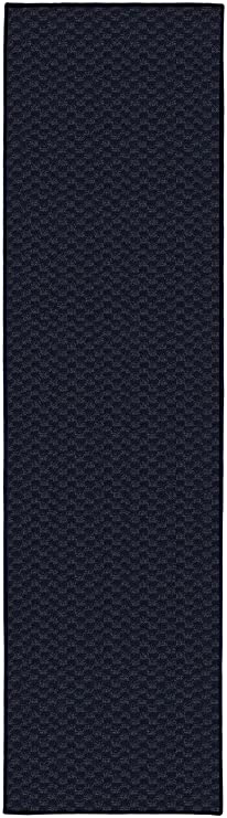 Garland Rug Medallion Rug Runner, 2' x 8', Navy