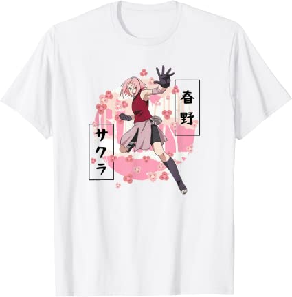 Naruto Shippuden Sakura Blossoms T-Shirt