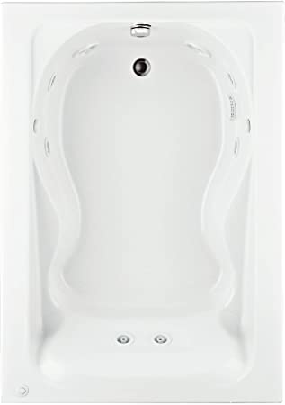 American Standard 2772018W.020 Cadet 5-Feet by 42-Inch Whirlpool with Hydro Massage System-I, White