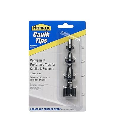 HOMAX PRODUCTS 2406 Caulk Tip and Cap