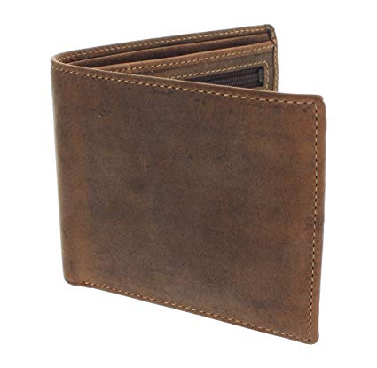 Visconti Hunter Oiled Leather SHIELD Wallet 707 Oil Tan RFID