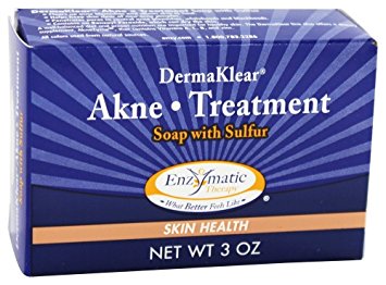 Enzymatic Therapy, DermaKlear Akne Treatment Soap with Sulphur, 3 oz