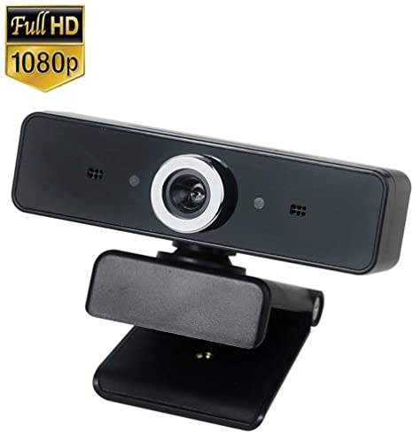 1080P Full HD Webcam for PC with Microphone USB Computer Laptop Camera Stream Webcam with Microphone/Speaker for PC/Mac/Laptop/Desktop