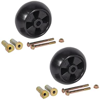 2PK Deck Wheel Kit Compatible with 60" 737 757 Z Track AM116299, AM133602, M111489