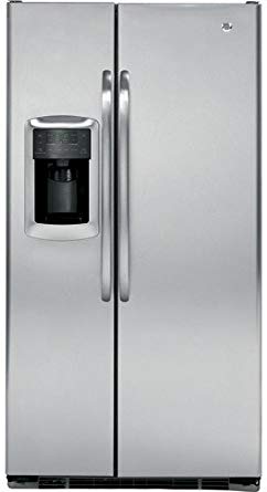 GE GSCS3PGXSS 22.7 Cu. Ft. Stainless Steel Counter Depth Side-By-Side Refrigerator