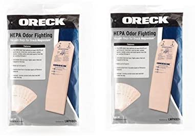 Oreck HEPA Vacuum Bags for Magnesium (2 packs of 6 Bags = Total of 12 Bags)