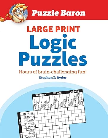Puzzle Baron's Large Print Logic Puzzles