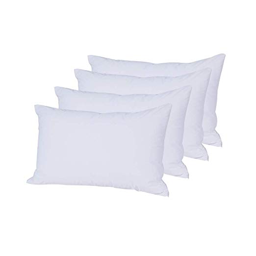 Bedecor Set of 4 Hypoallergenic Bed Bug Proof Zippered Waterproof Pillow Encasement Standard Size (21" x 27")