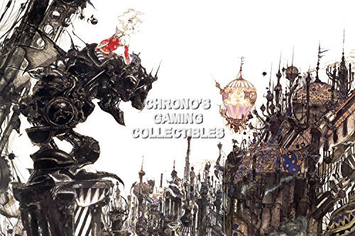 CGC Huge Poster - Final Fantasy VI Art PS1 PS2 PSP Nintendo SNES DS GBA - FVI001 (24 x 36 (61cm x 91.5cm)) by Final Fantasy