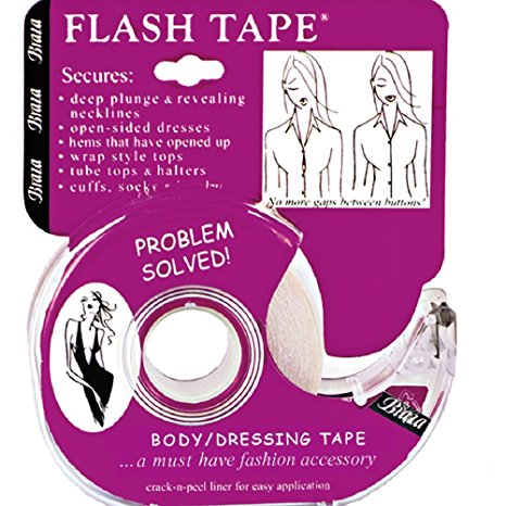 Braza Flash Tape - 2 Sided Clothing Tape - 20' Roll