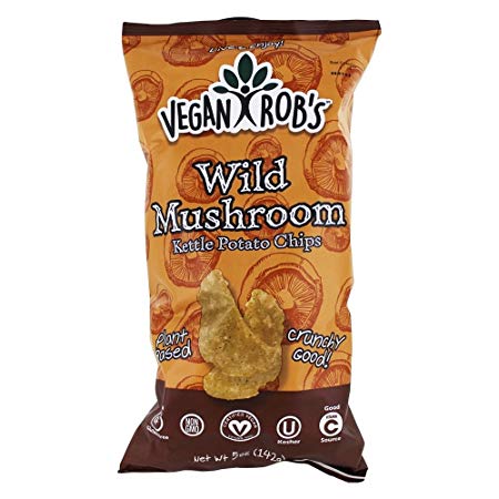 Veganrobs Chip Kettle Porcini Mushroom, 5 oz