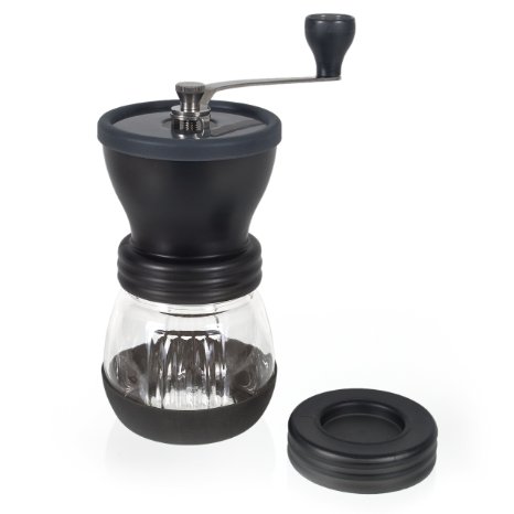 Hot Sale Premium Ceramic Burr Manual Coffee Grinder Large 100g Capacity Coffee Mill For Espresso Pour Over French Press and Turkish Coffee Brewing
