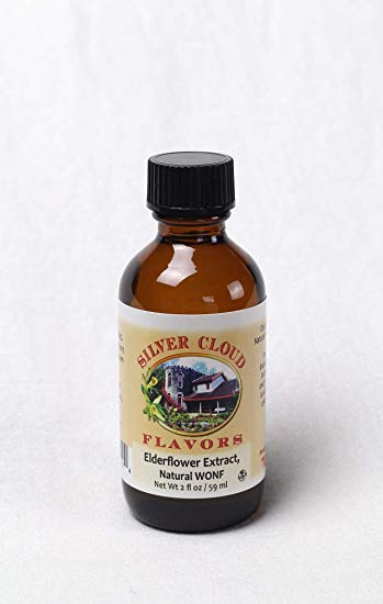 Elder Flower Extract, Natural WONF - 2 fl. oz. bottle