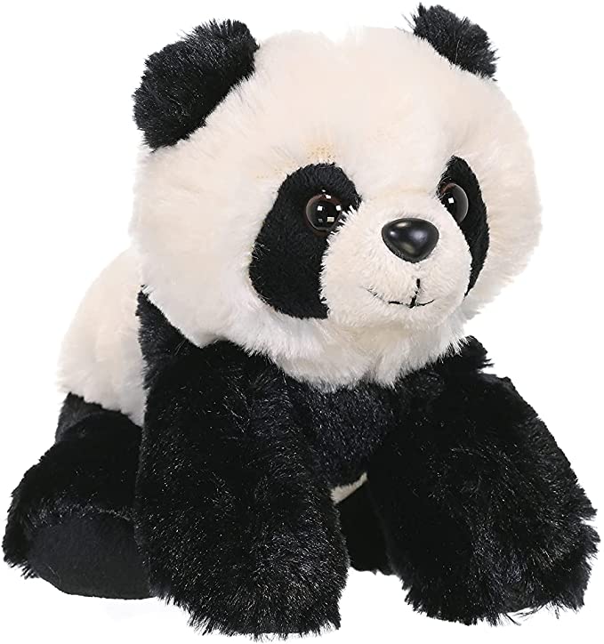 Wild Republic Panda Plush, Stuffed Animal, Plush Toy, Gifts for Kids, Cuddlekins 8 Inches