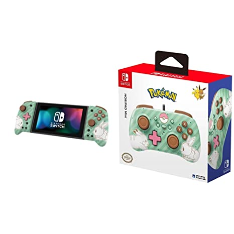 Hori Nintendo Switch Split Pad Pro (Pokemon: Pikachu & Eevee) By, Nintendo Switch & Switch Horipad Mini - Pokemon: Pikachu & Eevee (Nintendo Switch)