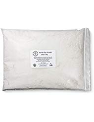 Kaolin White Clay 2 lb Pounds Powder, 100% Natural for Making DIY Spa Mud Mask for Face/Facial, Hair, Body, Soap, Deodorant, Bath Bomb, Setting Makeup, Lotion and Gardening by Bare Essentials Living