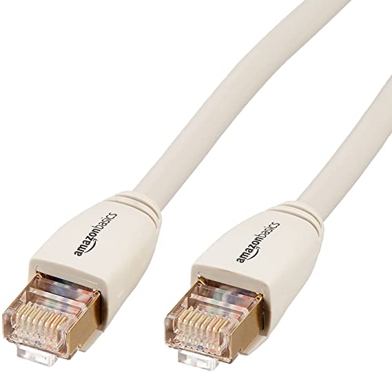 AmazonBasics RJ45 Cat7 Network Ethernet Patch Cable - 3 Feet