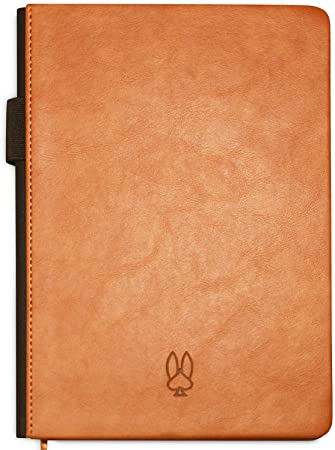 ACE Music Notebook | Leather Hardcover | Songwriting Journal | Staff Paper Notebook (Premium)