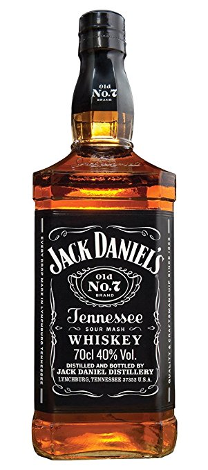Jack Daniel's Old Number 7 Tennessee Whiskey, 70 cl