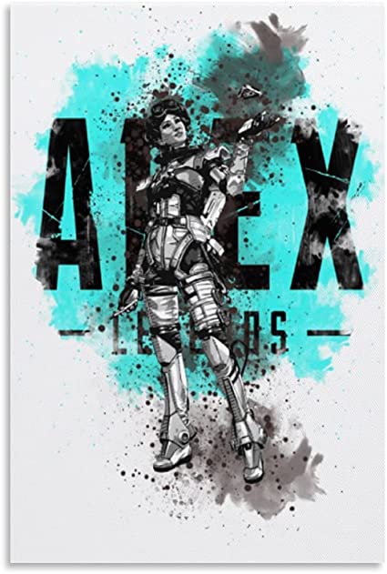 Apex Legends Horizon Anime Manga Canvas Art Poster and Wall Art Living Room Poster Modern Family Bedroom Poster-Printed Decorative Painting Unframe 12x18inch(30x45cm)