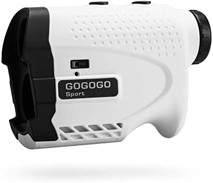Gogogo Laser Rangefinder for Golf & Hunting Range Finder Gift Distance Measuring with High-Precision Flag Pole Locking Vibration Function︱Slope Mode Continuous Scan