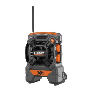 Ridgid ZRR84084 X4 18V Cordless Mini Jobsite AM/FM Radio (Bare Tool)