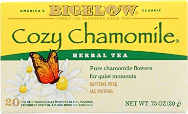 Bigelow Cozy Chamomile Herbal Tea Bags, 20 ct