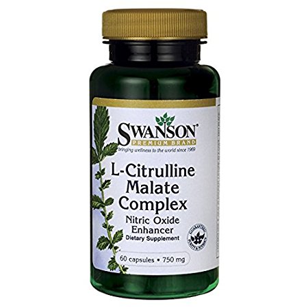 Swanson L-Citrulline Malate 750 mg 60 Caps