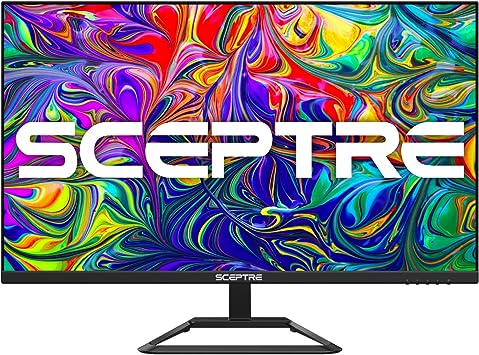 Sceptre 32-inch IPS 4K UHD 3840 x 2160 Monitor DisplayPort x2 HDMI x2 99% sRGB Build-in Speakers, Machine Black 2024 (U325W-UPT)