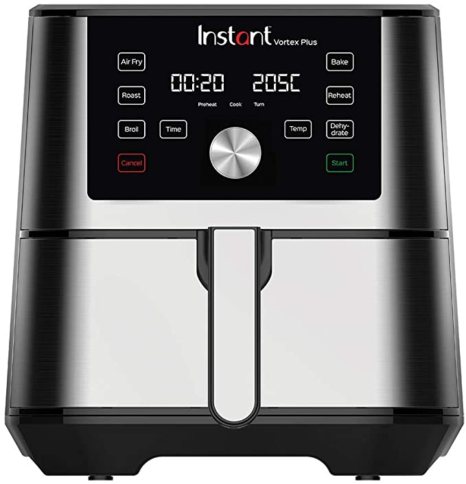 Instant Pot Vortex Plus Air Fryer XXL, Stainless Steel, 5.7L, 1.8kg Capacity