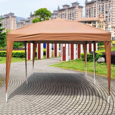 Giantex 10'x20' Ez POP up Wedding Party Tent Folding Gazebo Beach Canopy W/carry Bag