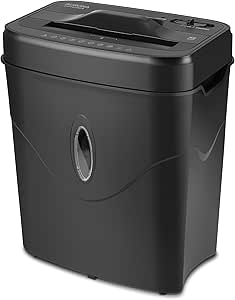 Aurora AU1030XA 10-Sheet Crosscut Paper/Credit Card Shredder with 4.4-Gallon Wastebasket