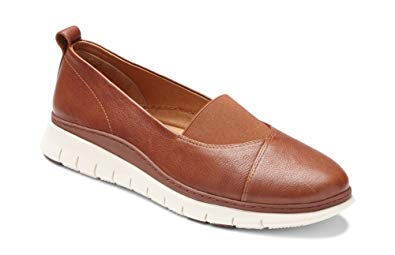 Vionic Women's Linden Slip-on - Ladies Walking Loafer with Concealed Orthotic Support