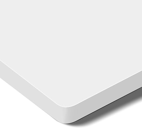 SANODESK Whole-Piece Particle Board Table Top for Standing Desk and Home Office Desk DIY, 48x30x1 Inch White Desk Top